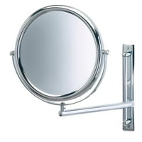 Dvostrano zidno ogledalo za šminkanje promjera 3 puta povećano, Kromirano - model 93030
