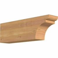 1 2 W 6 H 18 l Yorktown Smooth Rafter rep, zapadni crveni cedar