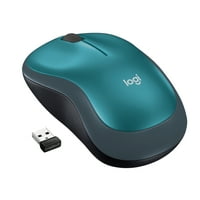 Bežični miš, 2,4 GHz, s mini prijemnikom, dvosmjerni, plavi