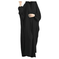 Prozirne haljine za žene ženska modna ležerna ljetna ležerna Abaja ženski kaftan ogrtač jednobojna haljina Haljina ženska ležerna