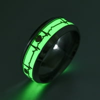 vendunid prstenovi Europa i Amerika titanski čelik užareni čarobni prsten fluorescentni prsten