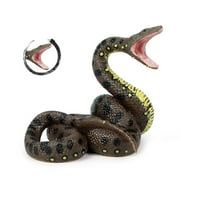 Imitacijske igračke zmije za Noć vještica, lukavi realistični ukrasi divljih modela pitona, zastrašujuće igračke zmije