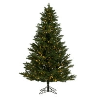 Umjetno božićno drvce od 4,5 ' 36 Balzamične smreke, topla bijela niskonaponska LED svjetla
