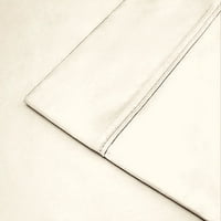 Linum kućni tekstil izvan bijelog pamučnog jastuka, standardno