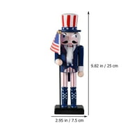 Lutka Orašar vojnik za Dan neovisnosti štukatura ukras za lutku za zabavu