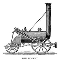 Lokomotiva: raketa, 1829. Raketa Georgea Stevensona, Pobjednica Natjecanja Liverpool I Manchester Railroad 1829