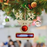 Božićni jedinstveni držač novca s vezicom božićno drvce s mini novčanom tortom ručno izrađeni ukrasi za božićno drvce viseći Božićni