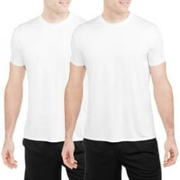 Muške majice s posadom s raznim taglesom, 2-pack