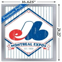 Izložba u Montrealu - zidni poster s retro logotipom, 14.725 22.375