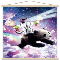 James Booker - laserski rave zidni plakat za svemirske mačke, 22.375 34