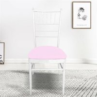 Navlaka za barsku stolicu zaštitna navlaka za okruglu stolicu elastična s Neklizajućom ružičastom oblogom