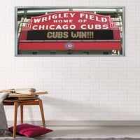 Zidni plakat Chicago Cubs-pobjeda, 22.375 34