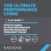 Savane muški ravni front Ultimate Performance chino hlače