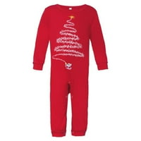 Dječja svečana obiteljska odjeća za spavanje, odgovarajuće božićne pidžame za cijelu obitelj, Pamučne obiteljske pidžame